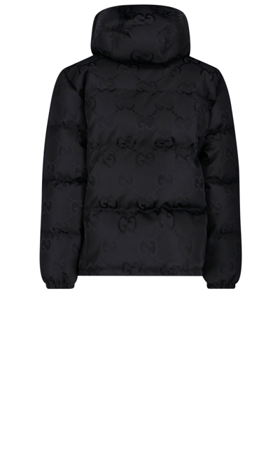Shop Gucci Logo Down Jacket