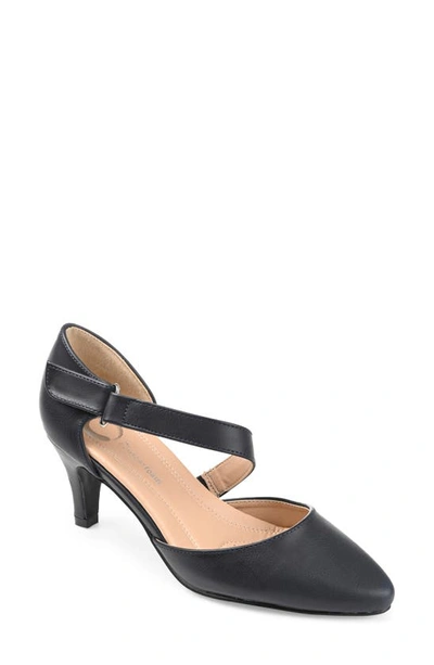 Journee Collection Collection Women's Tru Comfort Foam Wide Width Tillis Pump In Blue