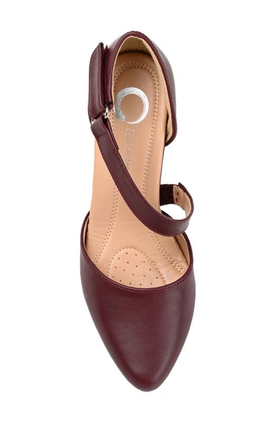 Journee Collection Tillis D'orsay Pump In Red