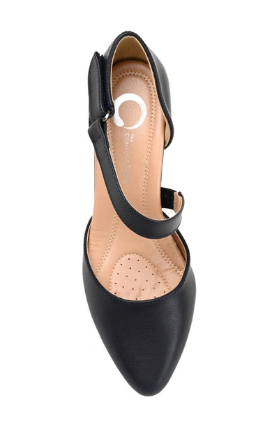 Journee Collection Collection Women's Tru Comfort Foam Wide Width Tillis Pump In Blue