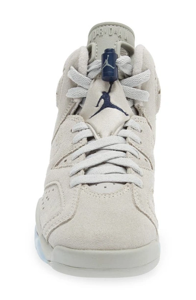 Shop Jordan Air  6 Retro High Top Sneaker In Magnet/ Navy