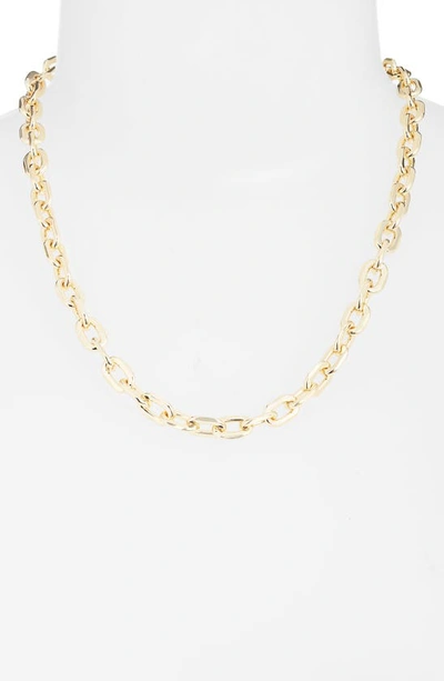 Shop Kendra Scott Korinne Chain Link Necklace In Gold