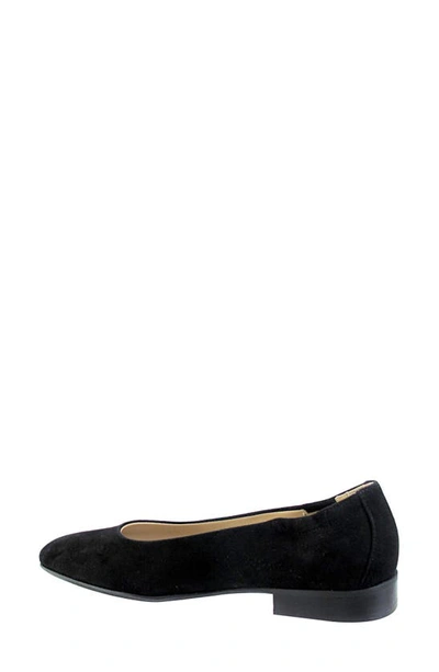 Ron White Jojo Ballet Flat In Onyx