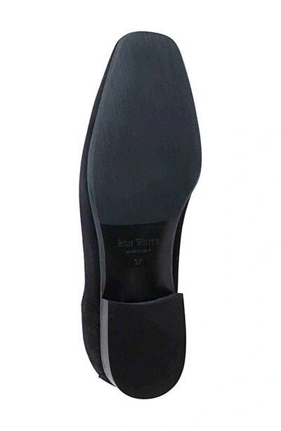 Ron White Jojo Ballet Flat In Onyx