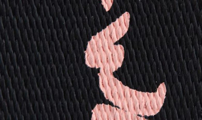 Shop Off-white Kids' Script Logo Web Belt In Black Pink