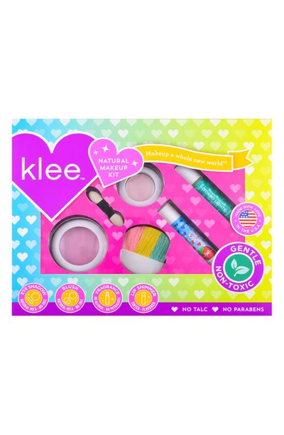 Shop Klee Kids' Sweet On You Makeup Kit In Pink