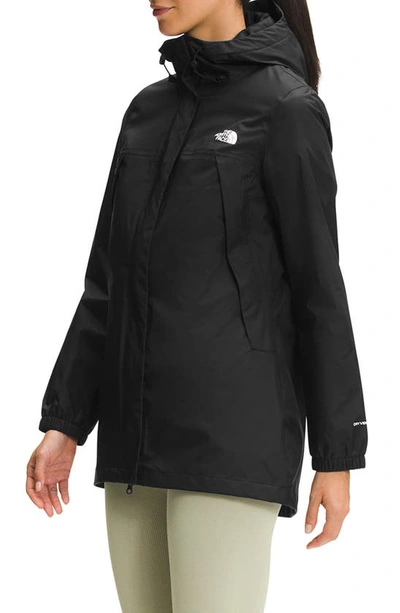 Shop The North Face Antora Waterproof Hooded Parka In Tnf Black