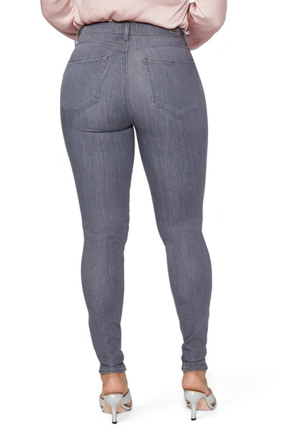Paige Flaunt Bombshell Ultra Skinny Ankle Jeans In Grey Area