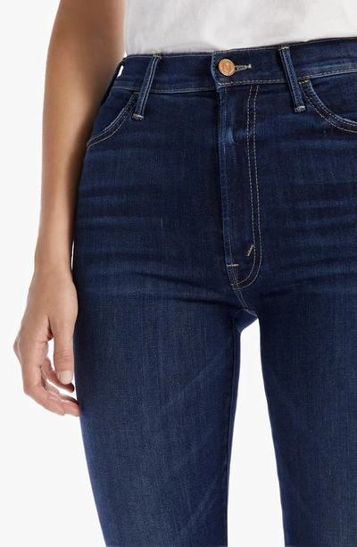Mother The Tripper Flood High-rise Sixth Sense Flare Jean In Multi