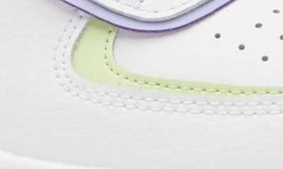 Shop Nike Air Force 1 Shadow Sneaker In White/ Peach Cream/ Light Lime