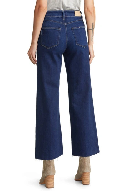 Shop Paige Anessa High Waist Wide Leg Jeans In Unplugged