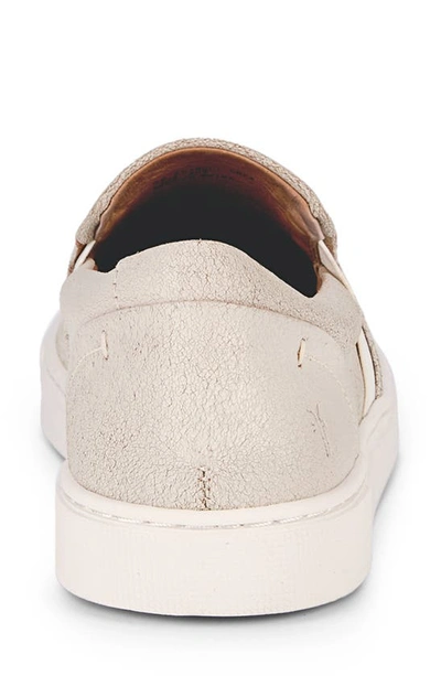 Shop Frye Ivy Slip-on Sneaker In Cream - Rustic Suede