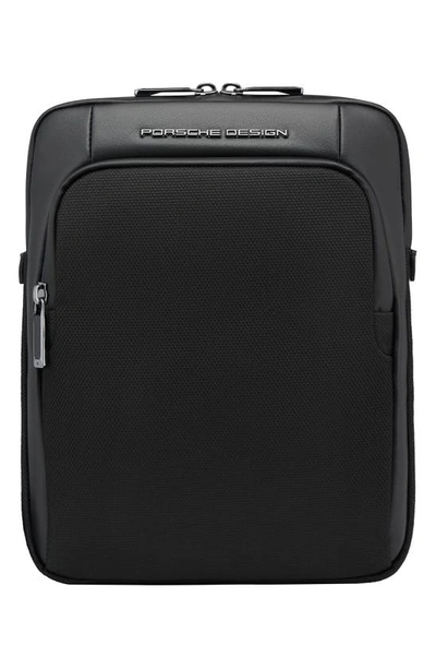 Shop Porsche Design Roadster Small Nylon Shoulder Bag In Black