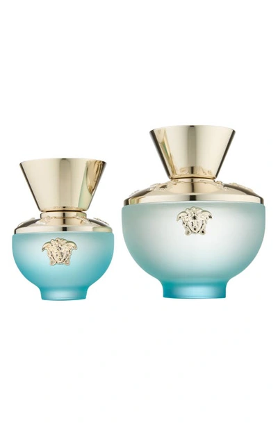 Versace Dylan Turquoise Eau De Toilette Set Usd $178 Value