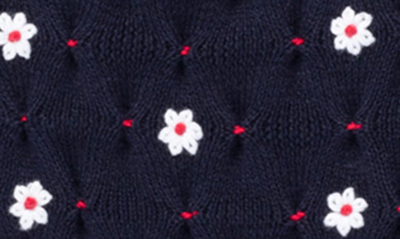 Feltman Brothers Kids' Daisy Tunic & Pants Set In Navy