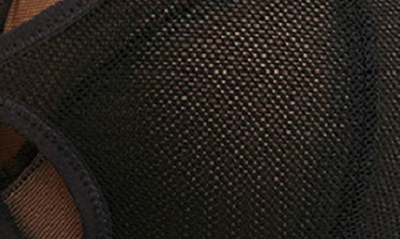 Elomi Kintai Full Coverage Mesh Underwire Bra In Black