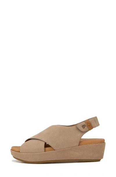 Shop Gentle Souls By Kenneth Cole Lori Slingback Sandal In Mushroom