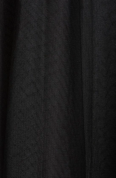 Shop Zimmermann Tulle A-line Midi Skirt In Black