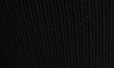 Shop Chloé Cutout Off The Shoulder Wool & Cashmere Midi Dress In Black