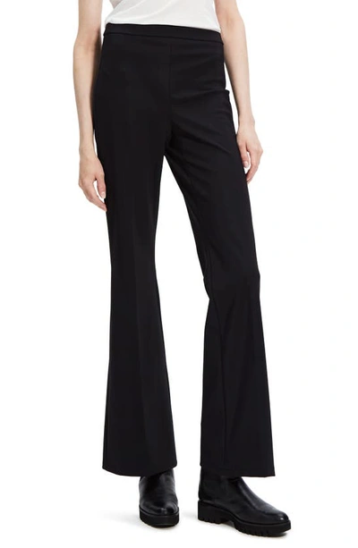 Shop Theory Precision High Waist Flare Ponte Pants In Black