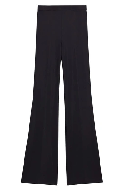 Shop Theory Precision High Waist Flare Ponte Pants In Black