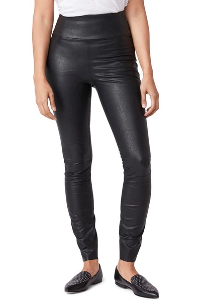 Shop Paige Sheena High Waist Faux Leather Leggings In Black