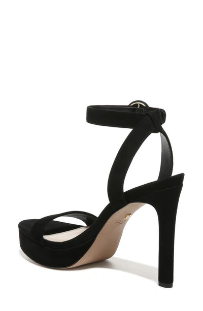 Shop Veronica Beard Darcelle Ankle Strap Stiletto Sandal In Black
