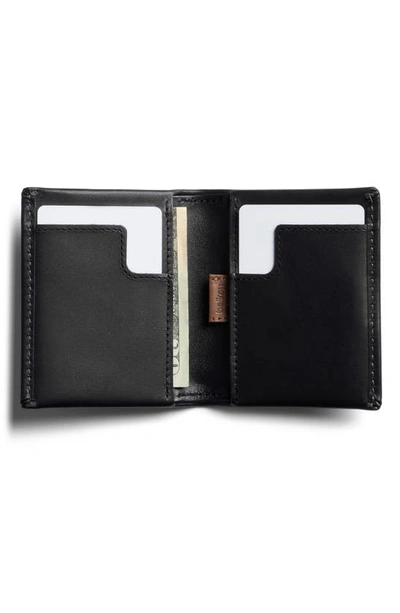 Shop Bellroy Slim Sleeve Wallet In Obsidian