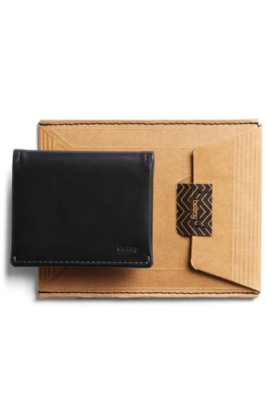 Shop Bellroy Slim Sleeve Wallet In Obsidian