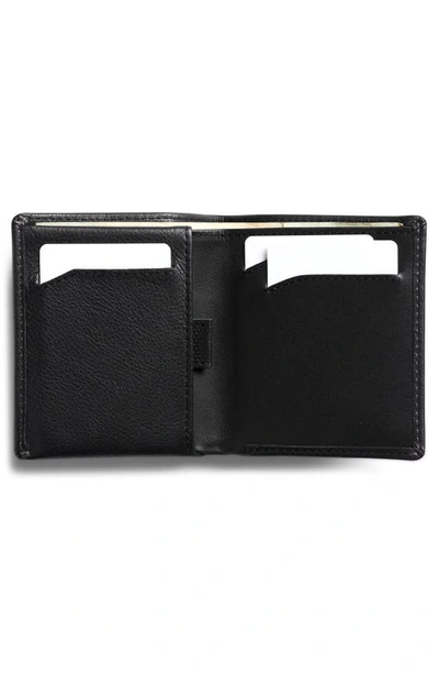 Shop Bellroy Note Sleeve Rfid Wallet In Obsidian