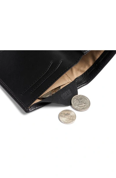 Shop Bellroy Note Sleeve Rfid Wallet In Obsidian