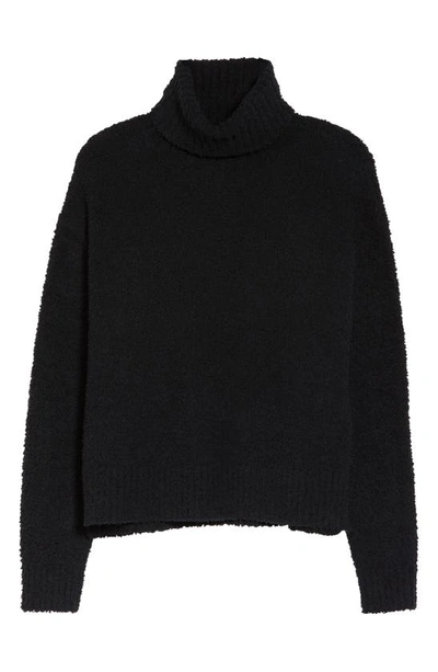 Shop Ugg Ylonda Turtleneck Lounge Sweater In Black