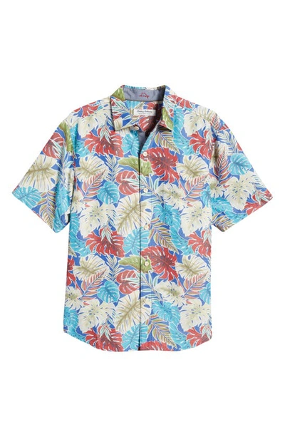 Tommy Bahama Men's Coconut Point Fronds Mosaic IslandZone® Camp Shirt -  Macy's