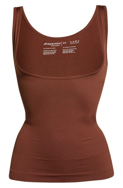 Shapermint Open Bust Shaper Camisole In Chocolate