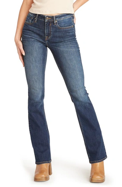 Shop Vigoss Jagger Bootcut Jeans In Dark Wash