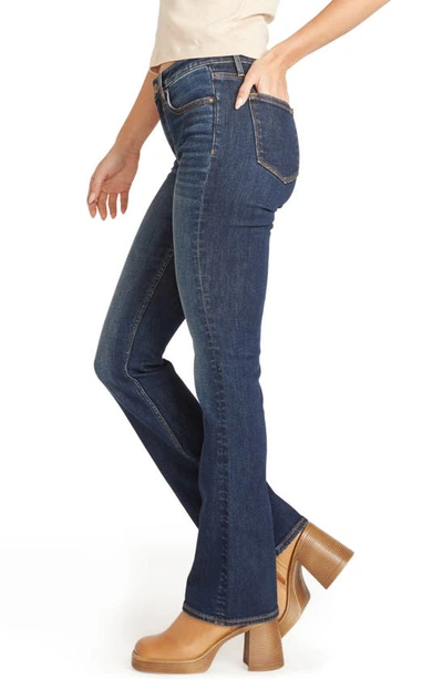 Shop Vigoss Jagger Bootcut Jeans In Dark Wash