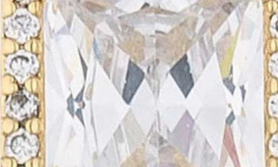 Ettika Crystal Stud Earrings In Gold