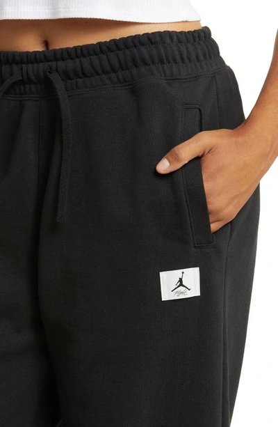 Shop Jordan Flight Essentials Sweatpants In Black