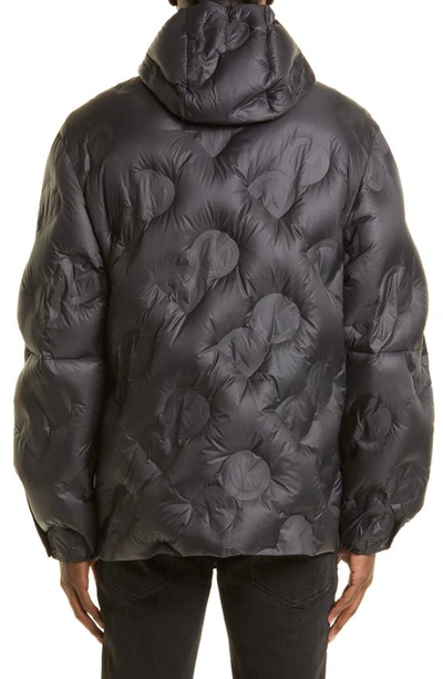 Shop Dolce & Gabbana Logo Quilted Down Parka In Combined Colour