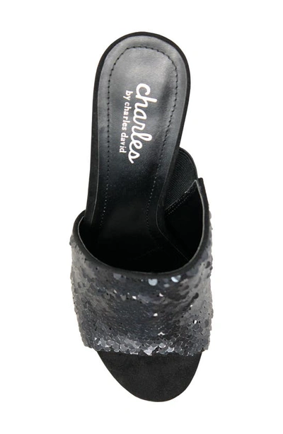 Charles By Charles David Reveal Sandal In Black-sq