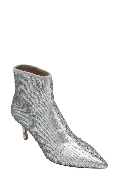 Charles By Charles David Amstel Pointed Toe Bootie In Silvereq