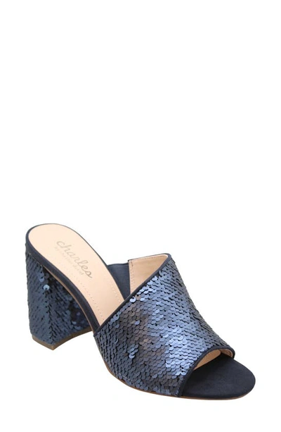 Shop Charles By Charles David Reveal Sandal In Navy-sq