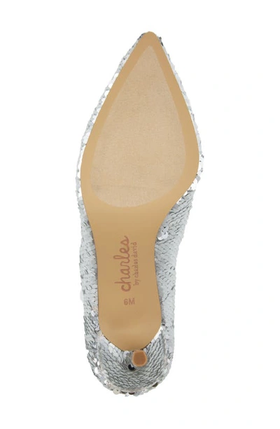 Charles By Charles David Amstel Pointed Toe Bootie In Silvereq