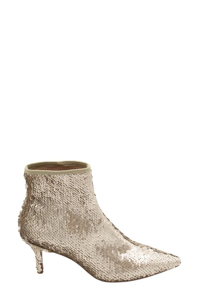 Charles By Charles David Amstel Pointed Toe Bootie In Beige-seq