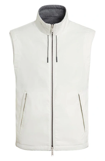 Zegna Zephyr Reversible Vest In White