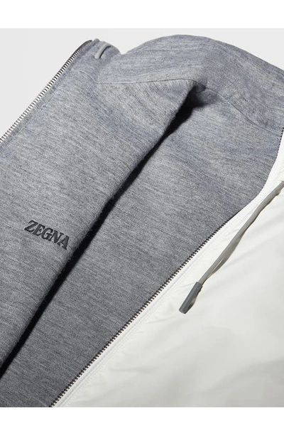 Zegna Zephyr Reversible Vest In White