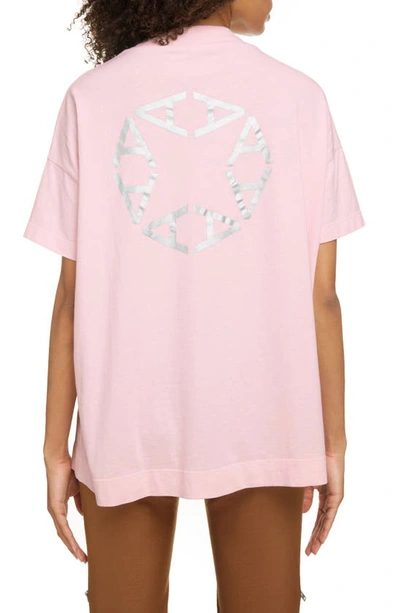 Shop Alyx A Sphere Logo Graphic Tee In Pink