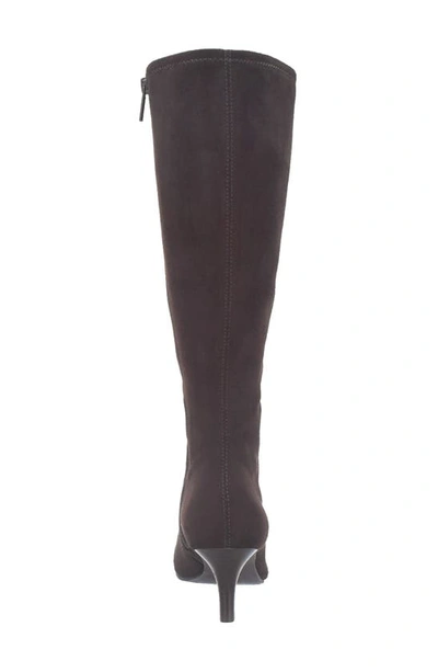 Shop Impo Noland Stretch Tall Dress Boot In Earth Brown