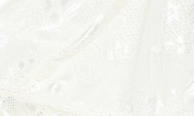 Wishlist Crossback Lace Bralette In Ivory