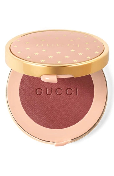 Shop Gucci Luminous Matte Beauty Blush In 6 Warm Berry